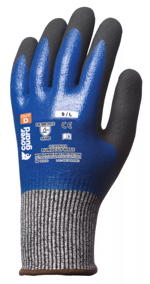 2 Piezas Guantes Ignífugos Resistente hasta 500 °C, Guantes