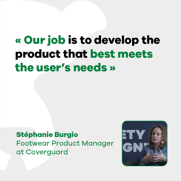 Stéphanie Burgio, Footwear Product Manager: "Our job is to develop the product that best suits the user's needs"