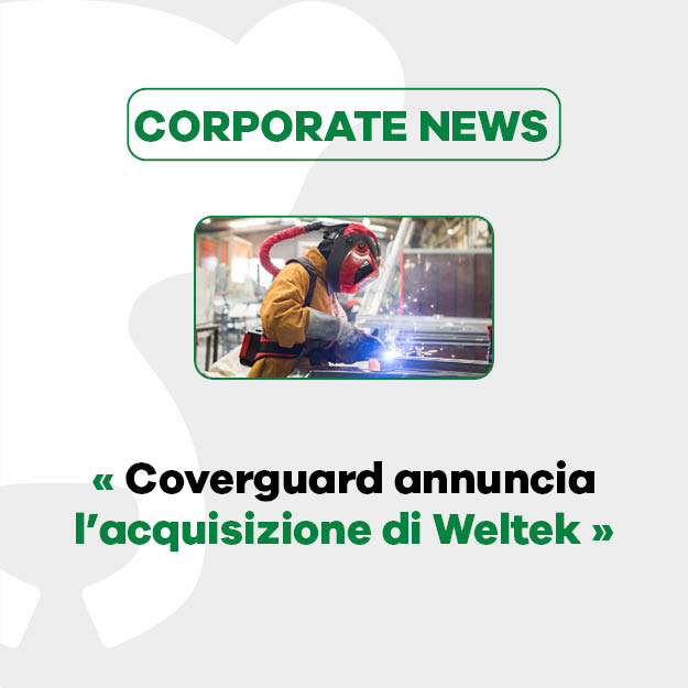 Coverguard annuncia l'acquisizione di Weltek